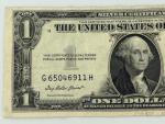 1935 Blue Seal One Dollar Silver Certificate Note