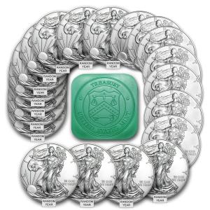 20-Pack American Silver Eagle 1 oz Coins
