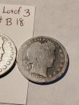 Barber Quarters Lot of 3 - 90% Silver