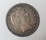 1909 P Barber Quarter - Classic Collectible Coin