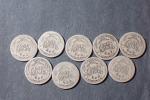 Barber Dimes Collection – Lot of 9 Coins