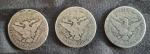 Silver Barber Half Dollars - $1.50 Face Value