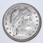1907 Barber Quarter - Sharp AU/BU ANACS 58
