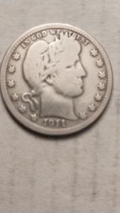 1911 Barber Quarter - Extra Fine Detail