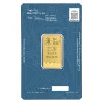 20g Gold Royal Mint Britannia Bar with Assay