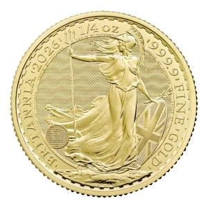 2026 Great Britain Gold Britannia £25 Coin