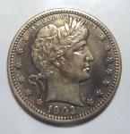 Stunning 1903 Barber Silver 25C Quarter