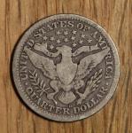 1914 D Liberty Head Barber Silver Quarter 25¢