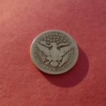 1905 Silver Barber Quarter with Great Color