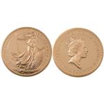 1987 U.K. Britannia Gold 4 Coin Set