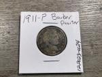 1911 Barber Silver Quarter - Philadelphia Mint