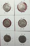Set of 6 Barber Quarters - Mixed Dates