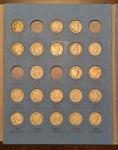 50 Barber Liberty Head Dimes in Whitman Folder