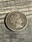 1914 Barber Silver Dime Coin