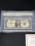 Blue Seal $1 Silver Certificate Note - NYC