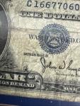 Blue Seal $1 Silver Certificate Note - NYC