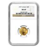 1997 American Gold Eagle 1/10 oz Coin MS-69