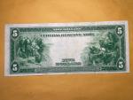 1914 $5 Federal Reserve Note Boston Blue Seal