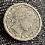 1906-O Silver Barber Quarter 25c