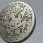 1899 Barber Quarter 90% Silver Coin - Philadelphia