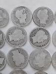 Barber Dime Roll - 50 Coins, 90% Silver