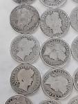 Barber Dime Roll - 50 Coins, 90% Silver