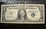 1957A $1 Silver Certificate Blue Seal Currency Note