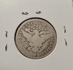 1899 Philadelphia Barber Quarter 25c Silver Coin