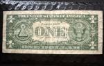 1957A $1 Silver Certificate Blue Seal Currency Note