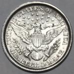 1898 Barber Quarter - Gem Uncirculated Coin