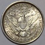 1898 Barber Quarter - Gem Uncirculated Coin