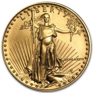 1986 1/2 oz American Gold Eagle Coin