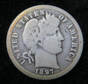 1897-O Barber Dime - Hard to Find Beauty