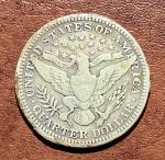 1909 Barber Quarter with Full Rims