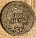 1902 Barber Liberty Silver Dime 10c