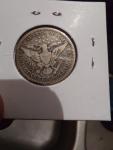 1912 Barber Quarter 25 Cent Coin