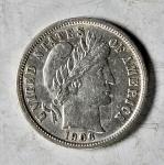 1906-P Barber Silver Dime - Great Historical Coin!