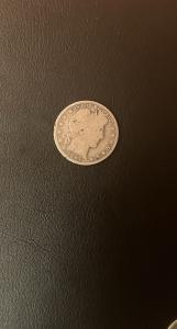 1897 Barber Half Dollar Silver Coin 90%