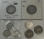Mixed Lot of 90% Silver Coins: Quarters, Dimes, Nickels