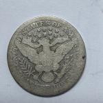 1916 Silver Barber Quarter 25C Coin