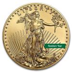 1/10 oz American Gold Eagle Coin - Random Year