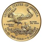 1/10 oz American Gold Eagle Coin - Random Year