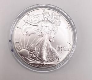 2022 American Silver Eagle 1 oz Silver Coin