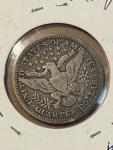 1916 Barber Quarter Dollar Silver Coin 25c