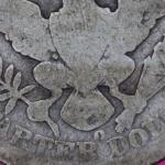 1904 O Barber Liberty Silver Quarter - Scarce