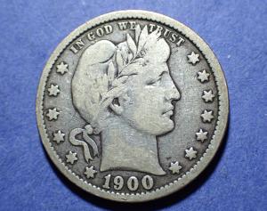 1900 Barber Quarter - Great Addition to Collection