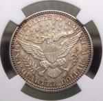 1901 "P" Barber Silver Quarter NGC MS63