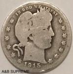 1892-1916 Barber Liberty Head Quarter 90% Silver
