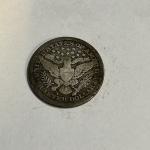 1909 Barber Quarter - Silver Collectible Coin