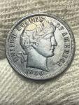 1900 S Barber Dime - Choice AU Quality